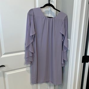 BCBG lavender dress size Large